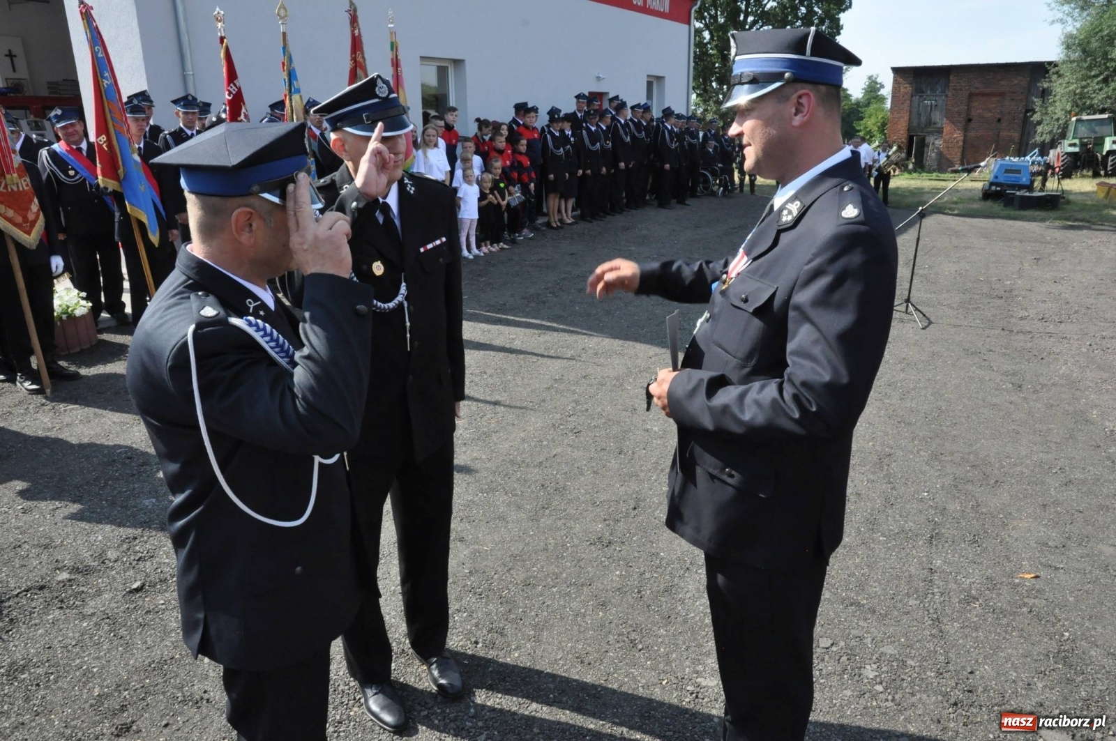 Zdjęcie w galerii na portalu naszraciborz.pl: Nowa remiza, nowy wóz. Wymarzone 130. urodziny OSP Maków [FOTO] i [WIDEO] wiadomości z regionu