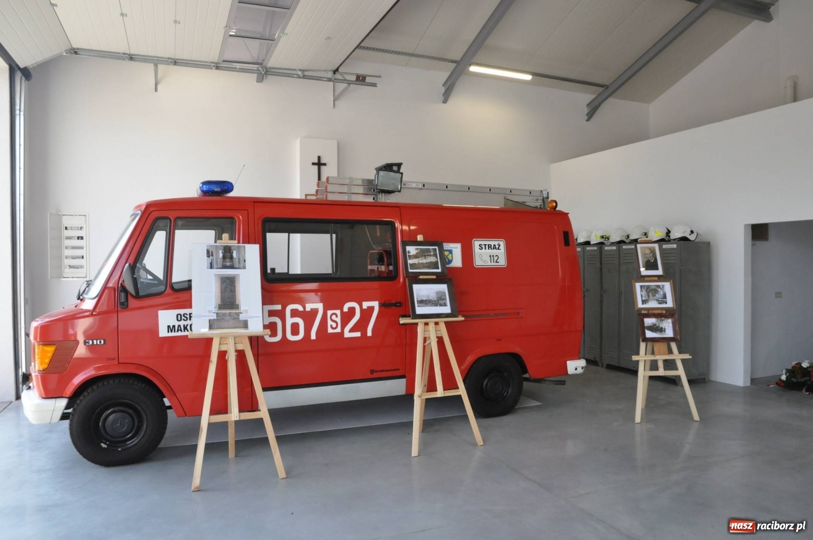 Zdjęcie w galerii na portalu naszraciborz.pl: Nowa remiza, nowy wóz. Wymarzone 130. urodziny OSP Maków [FOTO] i [WIDEO] wiadomości z regionu