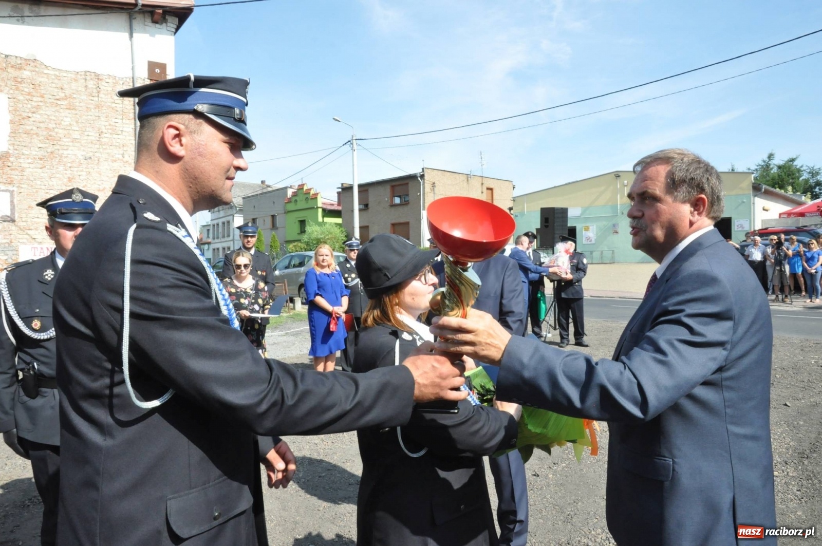 Zdjęcie w galerii na portalu naszraciborz.pl: Nowa remiza, nowy wóz. Wymarzone 130. urodziny OSP Maków [FOTO] i [WIDEO] wiadomości z regionu