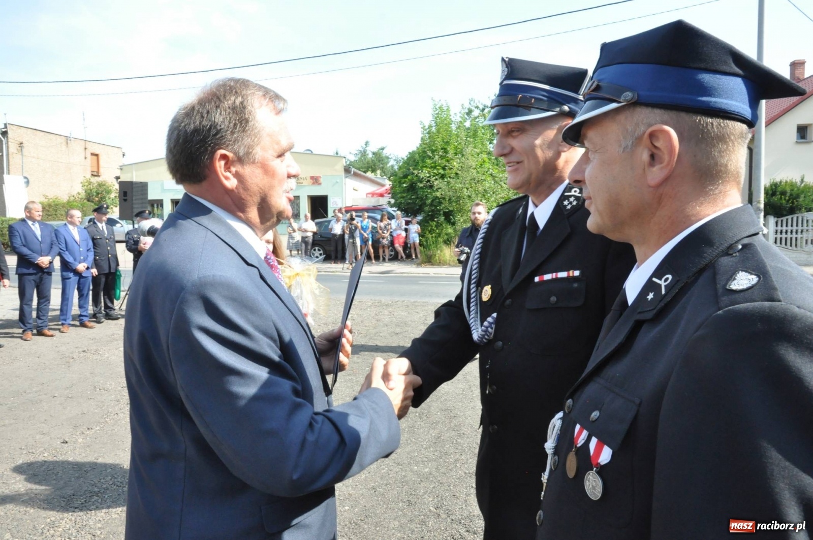 Zdjęcie w galerii na portalu naszraciborz.pl: Nowa remiza, nowy wóz. Wymarzone 130. urodziny OSP Maków [FOTO] i [WIDEO] wiadomości z regionu