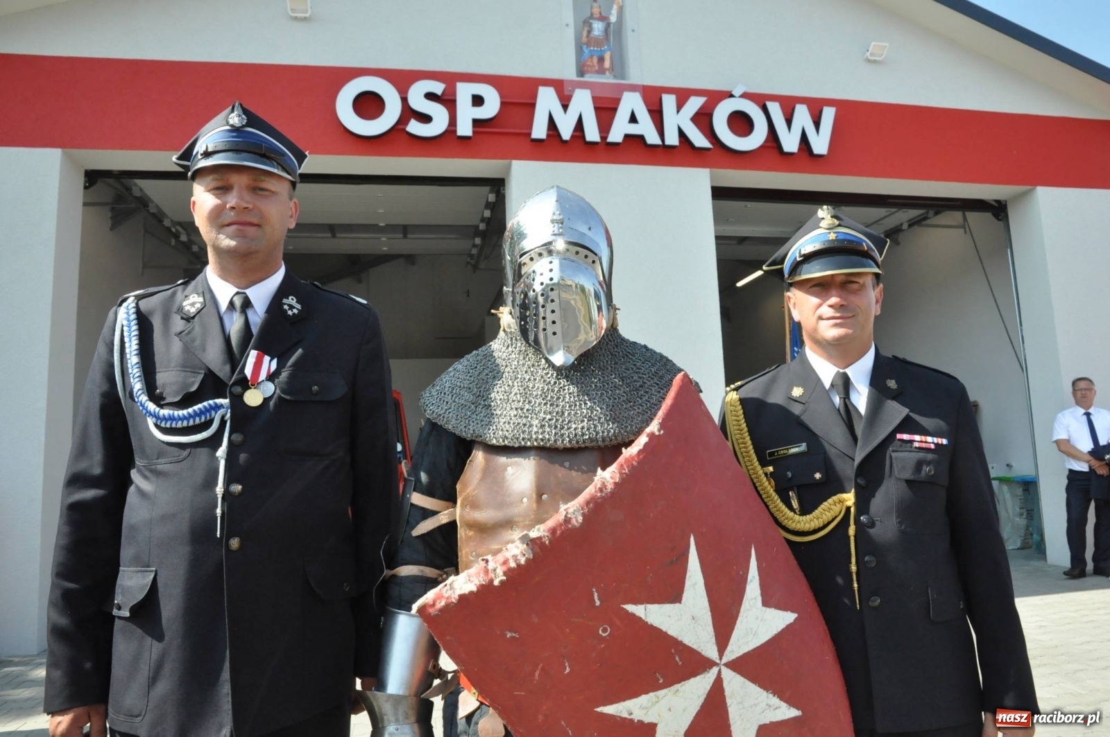 Zdjęcie w galerii na portalu naszraciborz.pl: Nowa remiza, nowy wóz. Wymarzone 130. urodziny OSP Maków [FOTO] i [WIDEO] wiadomości z regionu