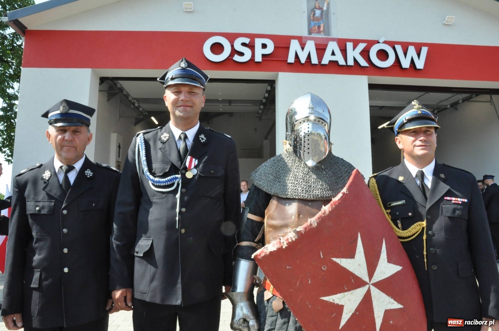 Zdjęcie w galerii na portalu naszraciborz.pl: Nowa remiza, nowy wóz. Wymarzone 130. urodziny OSP Maków [FOTO] i [WIDEO] wiadomości z regionu