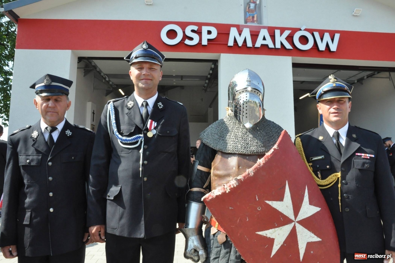 Zdjęcie w galerii na portalu naszraciborz.pl: Nowa remiza, nowy wóz. Wymarzone 130. urodziny OSP Maków [FOTO] i [WIDEO] wiadomości z regionu