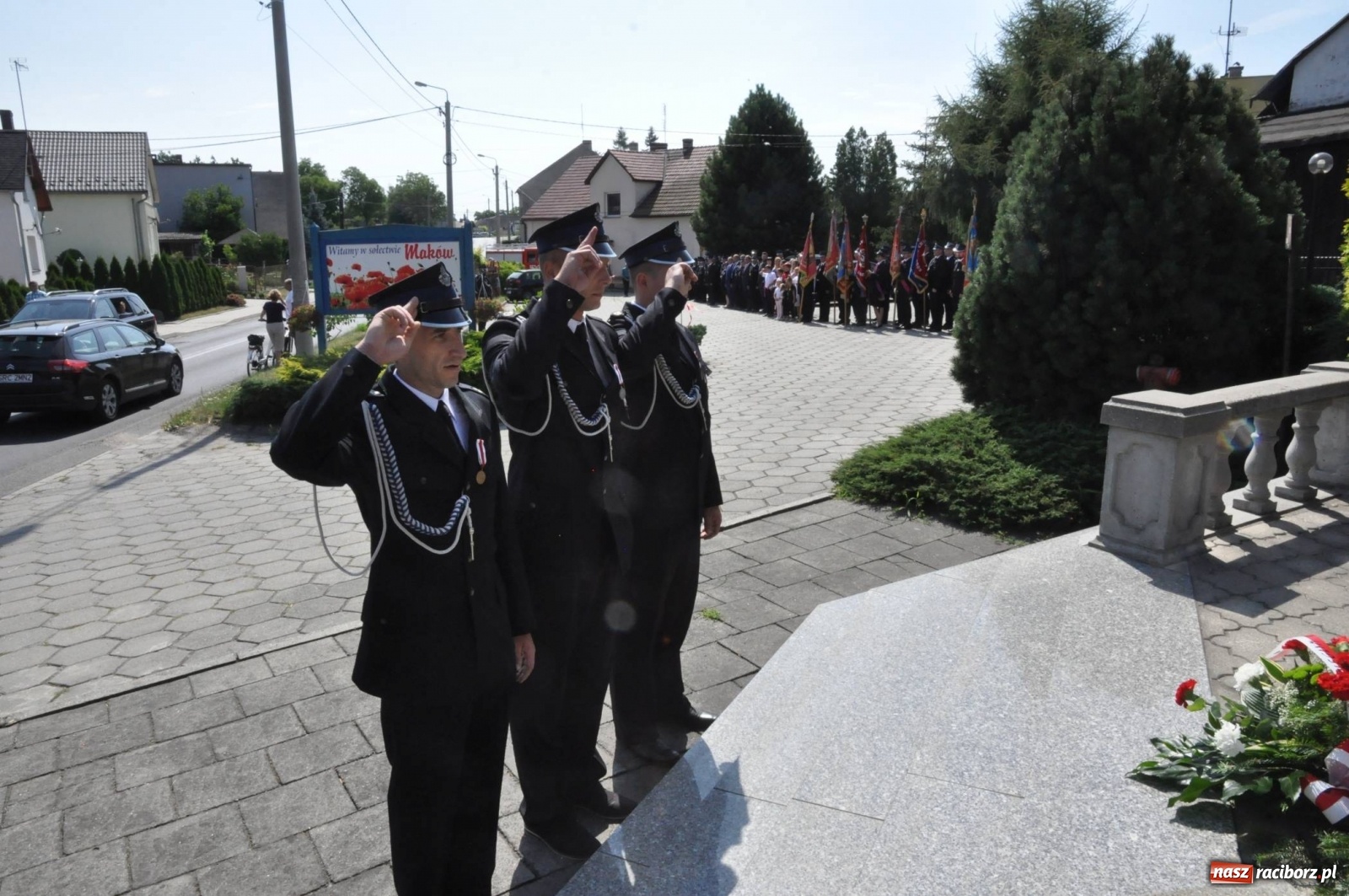 Zdjęcie w galerii na portalu naszraciborz.pl: Nowa remiza, nowy wóz. Wymarzone 130. urodziny OSP Maków [FOTO] i [WIDEO] wiadomości z regionu
