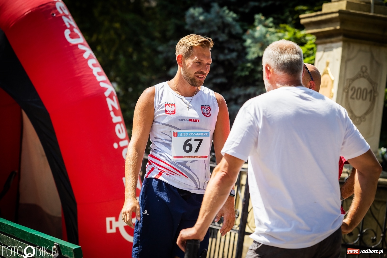 Zdjęcie w galerii na portalu naszraciborz.pl: Kazimierz Grycman najlepszy w I Biegu Krzanowickim wiadomości z regionu