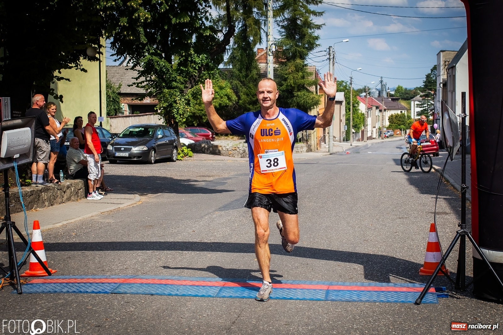 Zdjęcie w galerii na portalu naszraciborz.pl: Kazimierz Grycman najlepszy w I Biegu Krzanowickim wiadomości z regionu