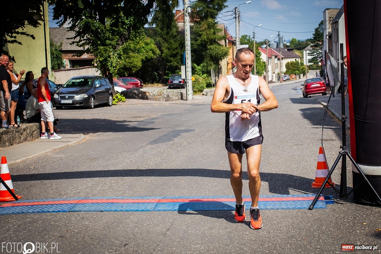 Zdjęcie w galerii na portalu naszraciborz.pl: Kazimierz Grycman najlepszy w I Biegu Krzanowickim wiadomości z regionu