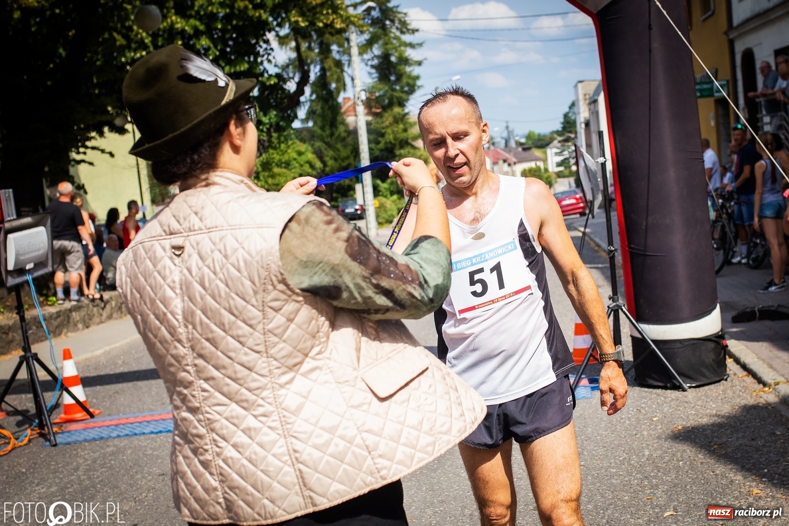 Zdjęcie w galerii na portalu naszraciborz.pl: Kazimierz Grycman najlepszy w I Biegu Krzanowickim wiadomości z regionu
