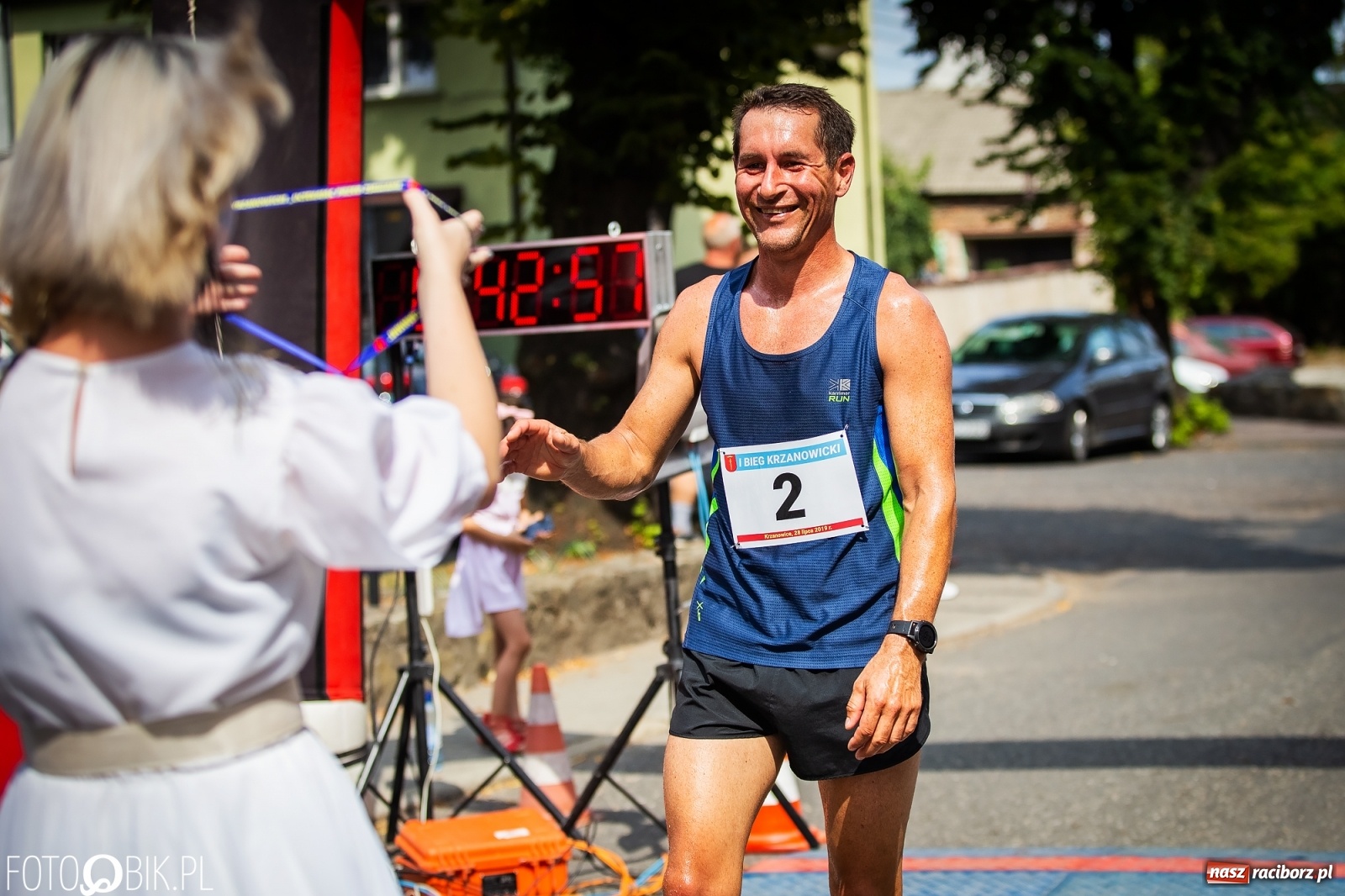 Zdjęcie w galerii na portalu naszraciborz.pl: Kazimierz Grycman najlepszy w I Biegu Krzanowickim wiadomości z regionu