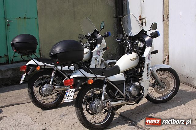 Zdjęcie w galerii na portalu naszraciborz.pl: Dzielnicowi na yamahach wiadomości z regionu