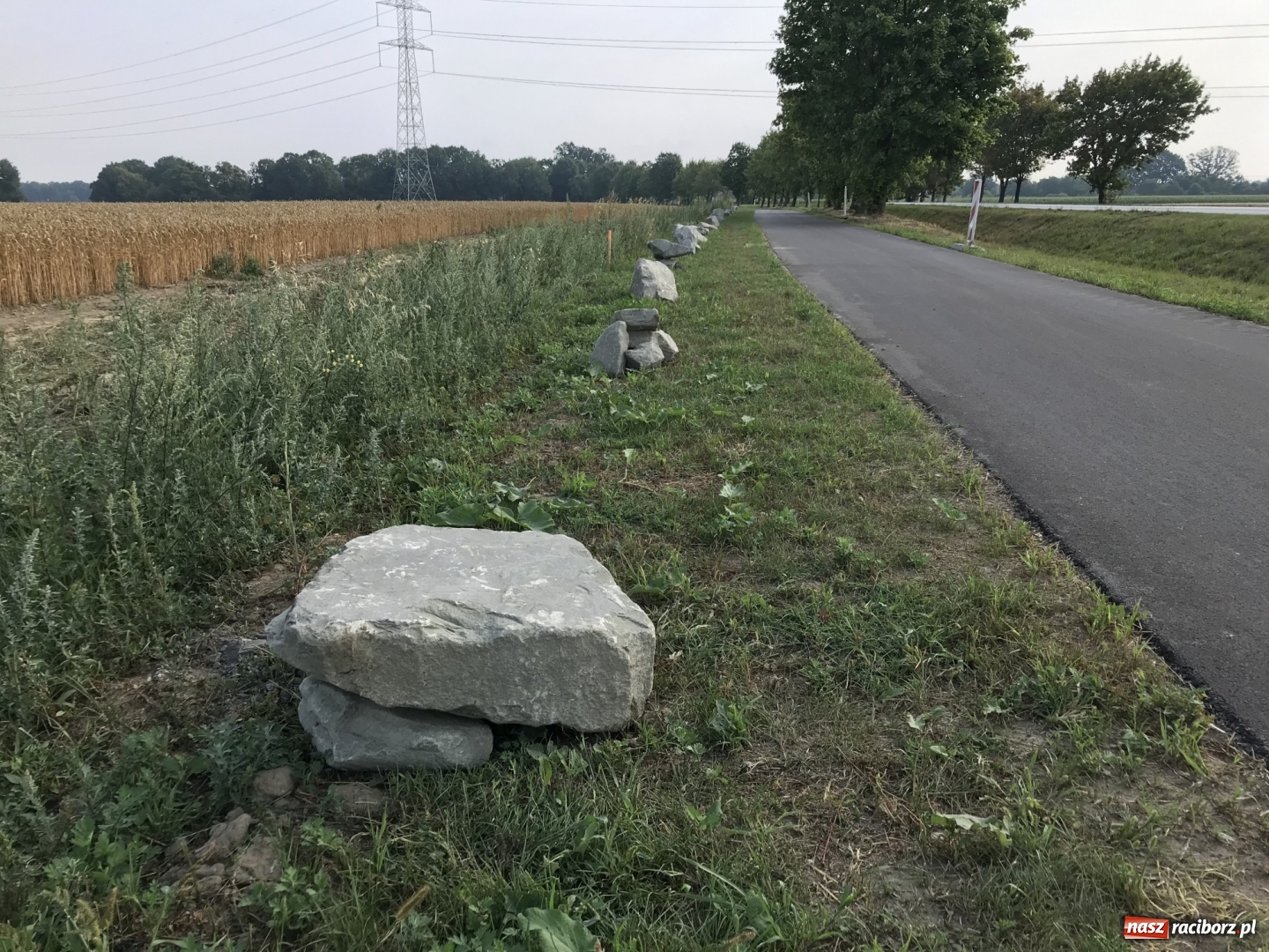 Zdjęcie w galerii na portalu naszraciborz.pl: Urząd ujawnił, ile zapłaci za kamienie przy ścieżce rowerowej  wiadomości z regionu