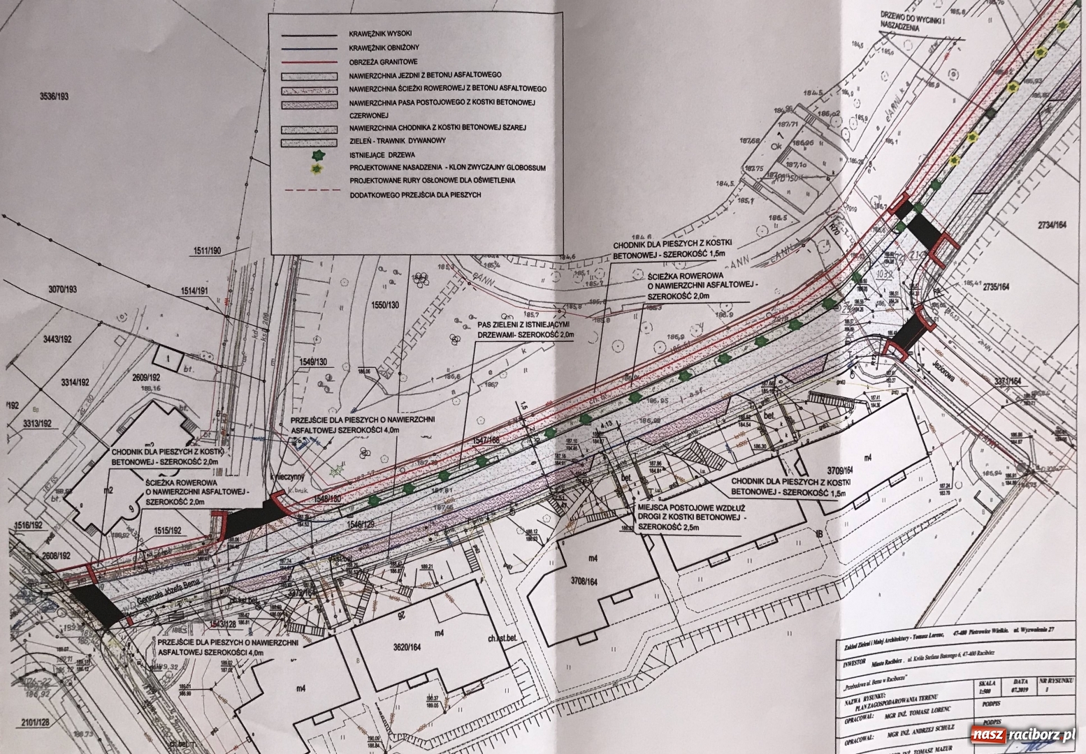 Zdjęcie w galerii na portalu naszraciborz.pl: Bema nie dla piratów! Znamy szczegóły przebudowy  wiadomości z regionu