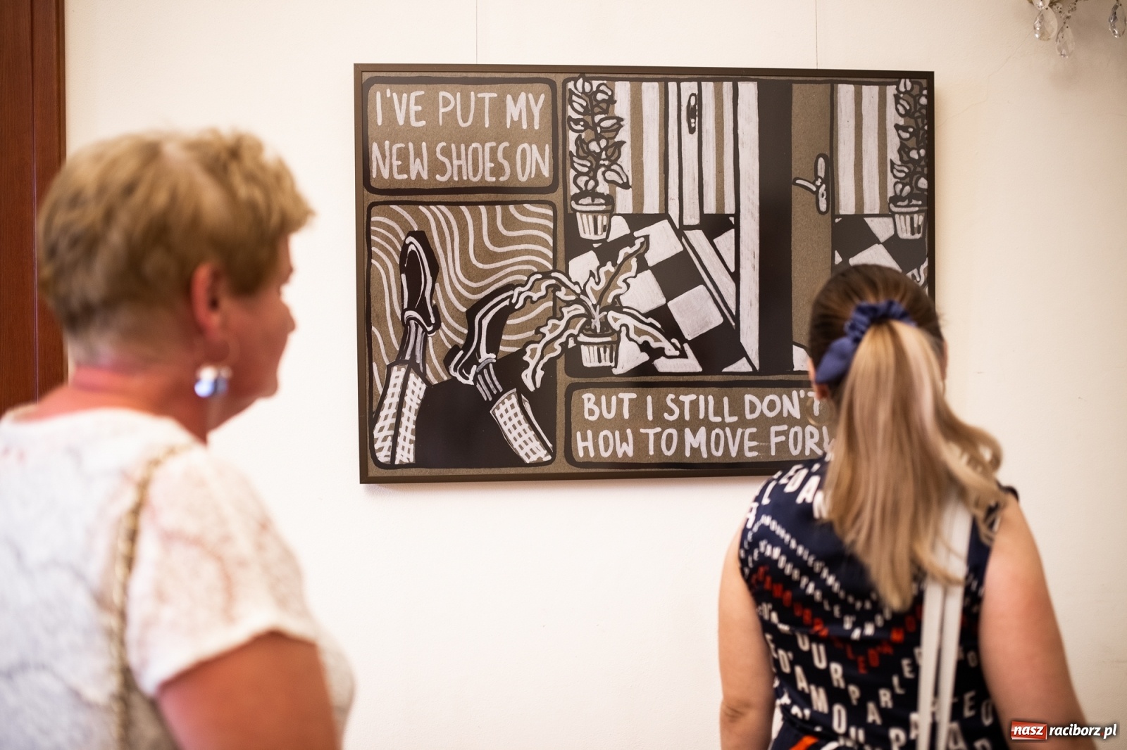 Zdjęcie w galerii na portalu naszraciborz.pl: Finisaż wystawy dyplomów artystycznych absolwentów PWSZ wiadomości z regionu