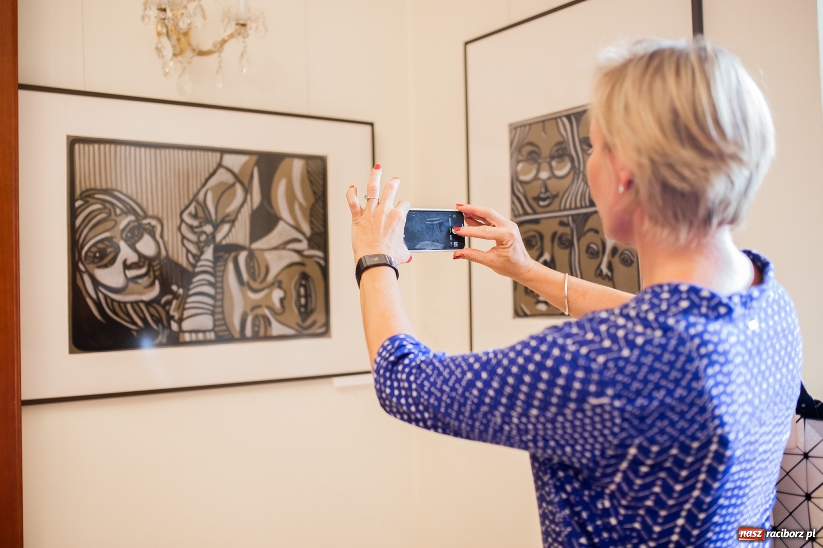 Zdjęcie w galerii na portalu naszraciborz.pl: Finisaż wystawy dyplomów artystycznych absolwentów PWSZ wiadomości z regionu