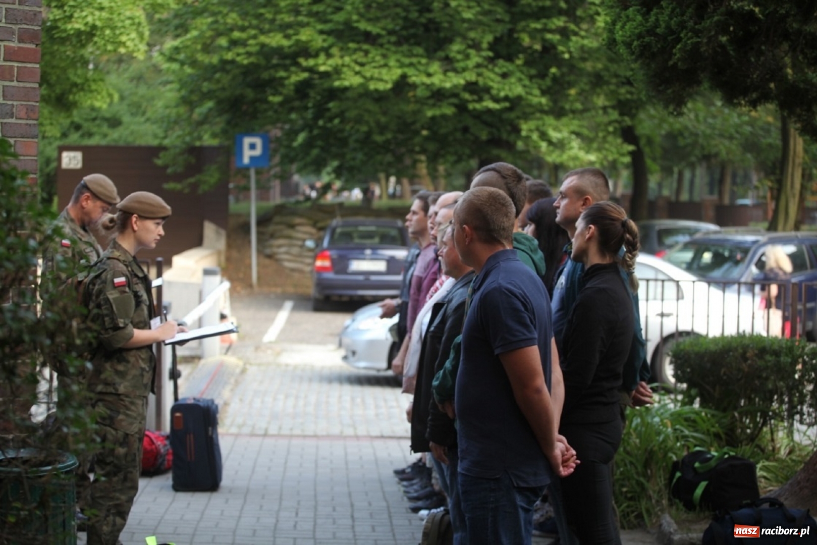 Zdjęcie w galerii na portalu naszraciborz.pl: Wcielenie do WOT w rocznicę Powstania Warszawskiego wiadomości z regionu