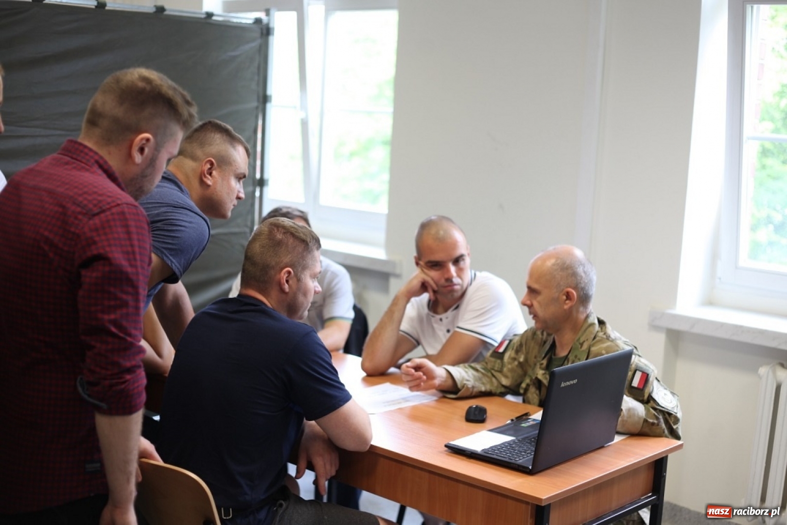 Zdjęcie w galerii na portalu naszraciborz.pl: Wcielenie do WOT w rocznicę Powstania Warszawskiego wiadomości z regionu