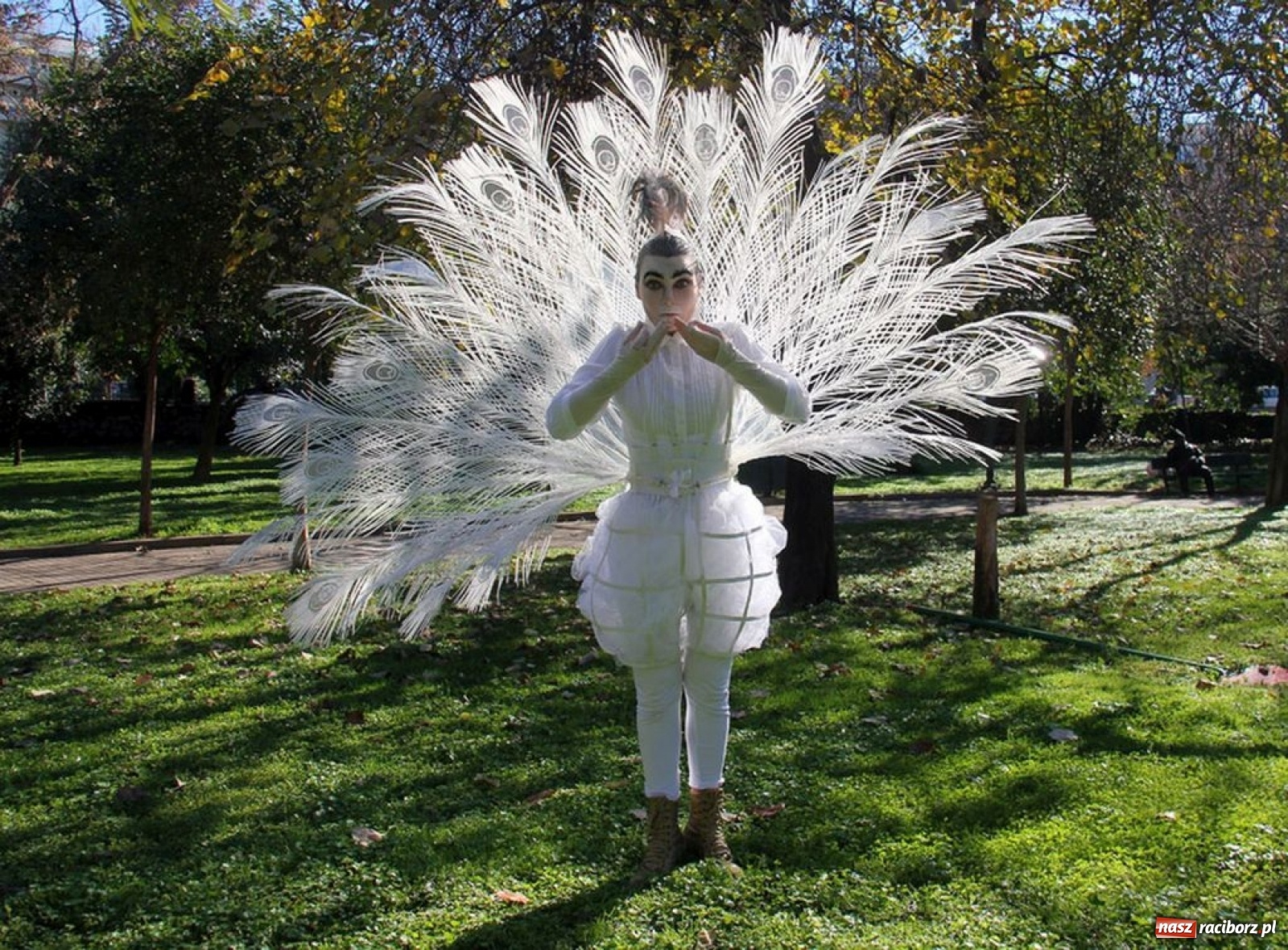 Zdjęcie w galerii na portalu naszraciborz.pl: Żywe rzeźby na FRU Festiwalu wiadomości z regionu