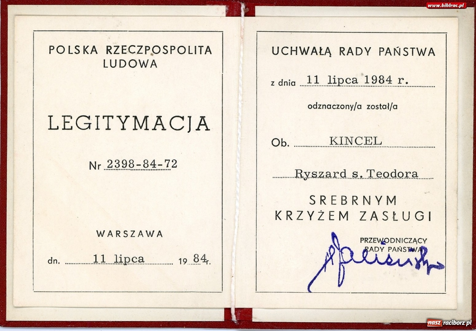 Zdjęcie w galerii na portalu naszraciborz.pl: Pamięci Ryszarda Kincla w 15 rocznicę śmierci  wiadomości z regionu