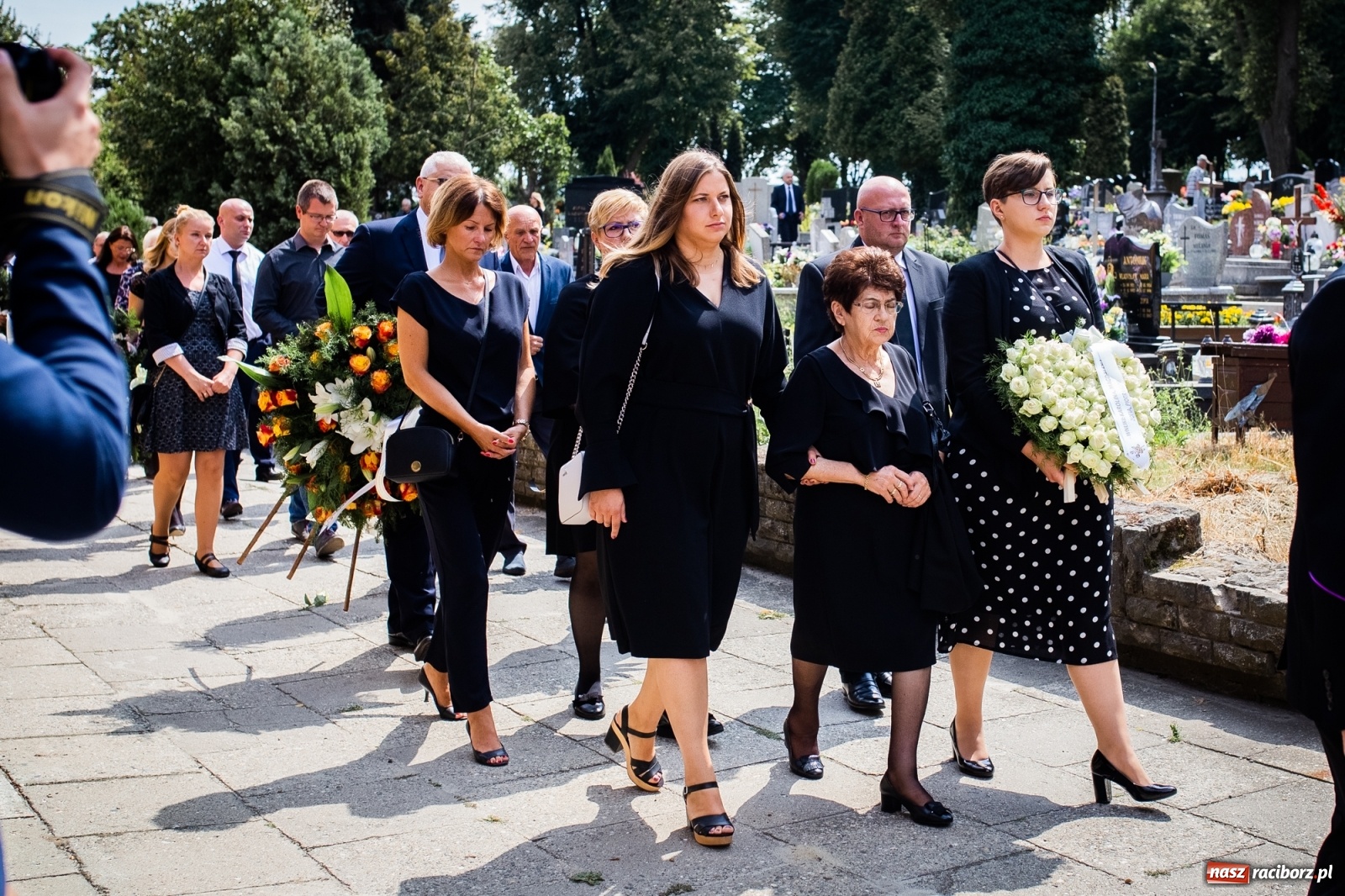 Zdjęcie w galerii na portalu naszraciborz.pl: Na cmentarzu Jeruzalem pożegnano śp. Jerzego Thamma [FOTO] wiadomości z regionu