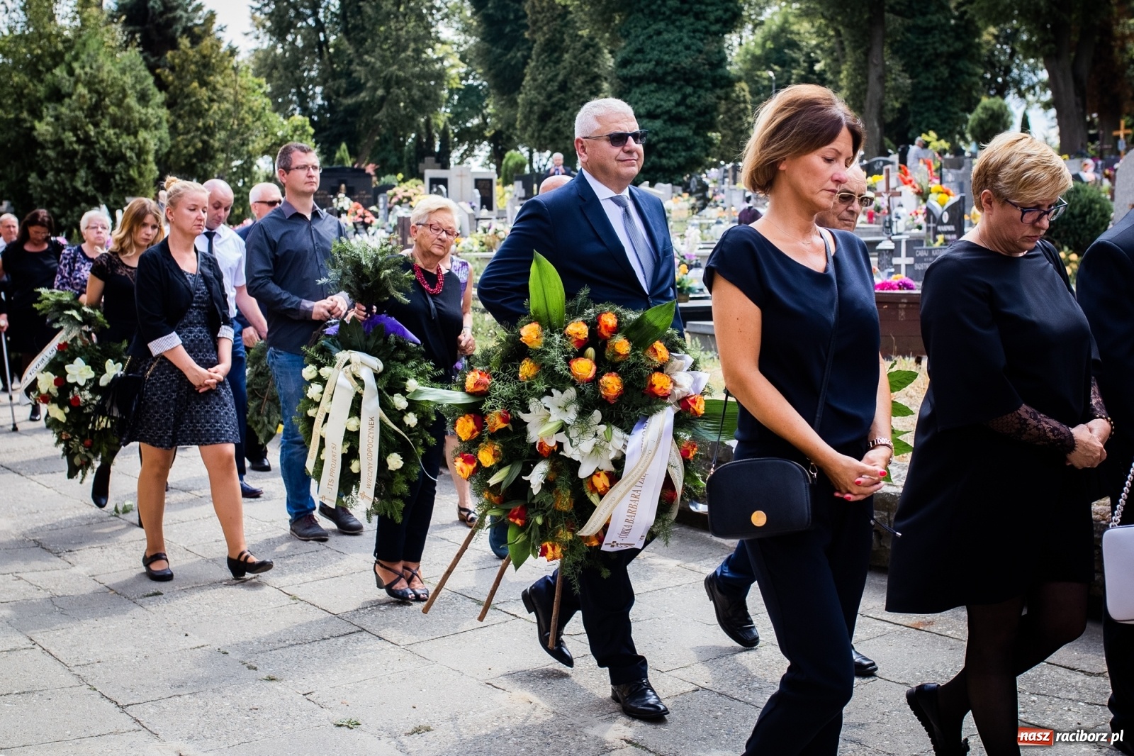 Zdjęcie w galerii na portalu naszraciborz.pl: Na cmentarzu Jeruzalem pożegnano śp. Jerzego Thamma [FOTO] wiadomości z regionu