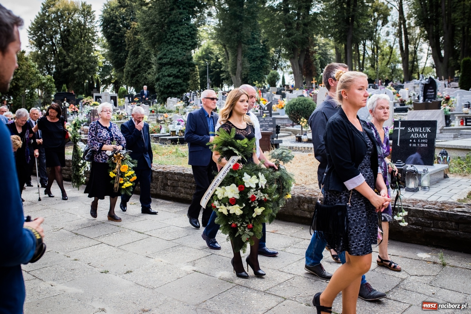 Zdjęcie w galerii na portalu naszraciborz.pl: Na cmentarzu Jeruzalem pożegnano śp. Jerzego Thamma [FOTO] wiadomości z regionu