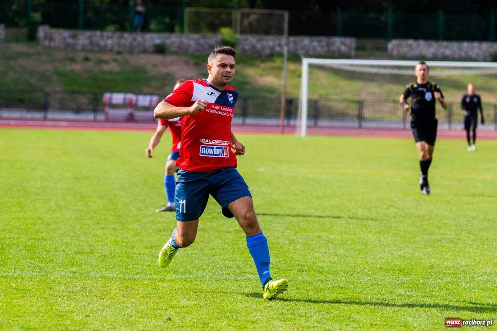 Zdjęcie w galerii na portalu naszraciborz.pl: Spryt Woniakowskiego uratował punkt dla Unii wiadomości z regionu