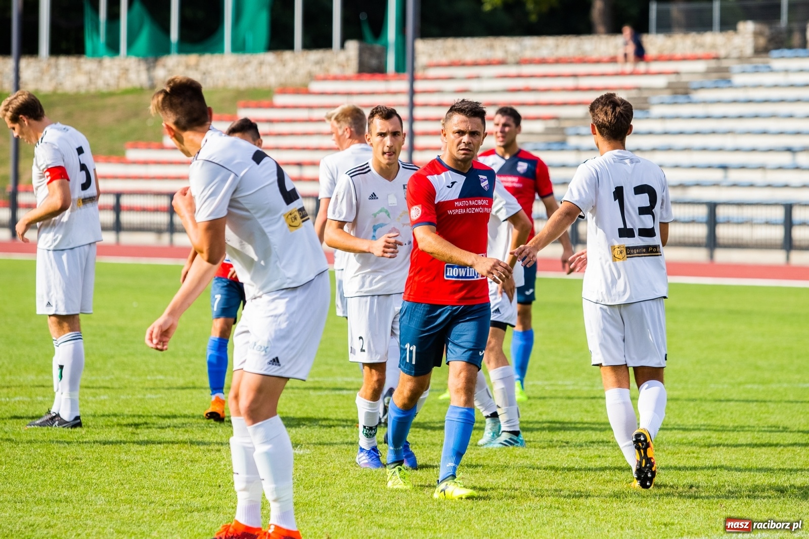 Zdjęcie w galerii na portalu naszraciborz.pl: Spryt Woniakowskiego uratował punkt dla Unii wiadomości z regionu