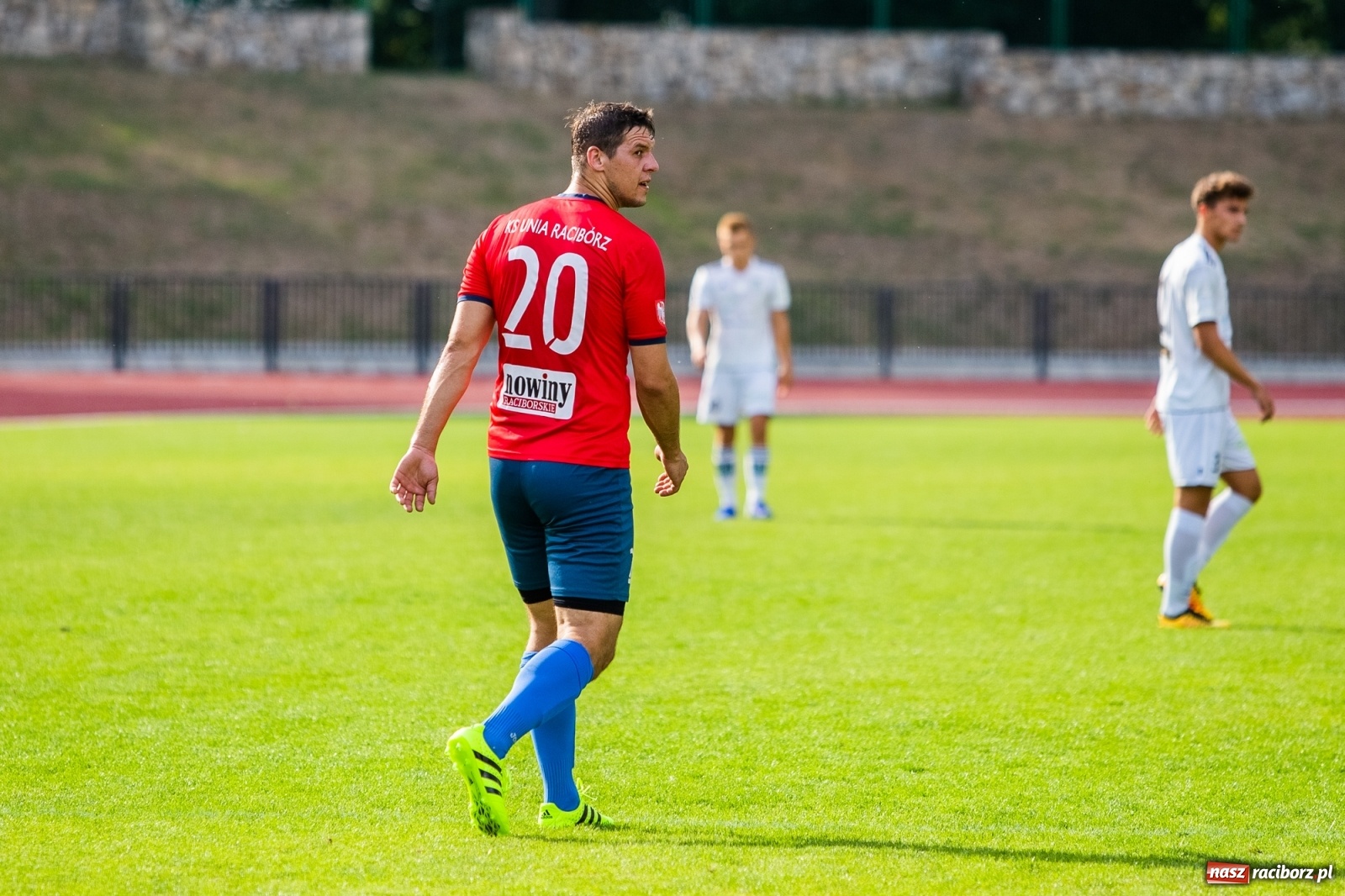 Zdjęcie w galerii na portalu naszraciborz.pl: Spryt Woniakowskiego uratował punkt dla Unii wiadomości z regionu
