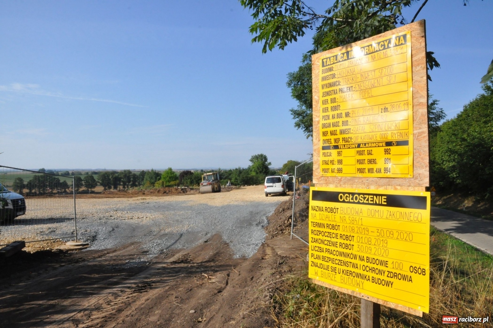 Zdjęcie w galerii na portalu naszraciborz.pl: Eko-Okna budują w Pietrowicach dom zakonny wiadomości z regionu