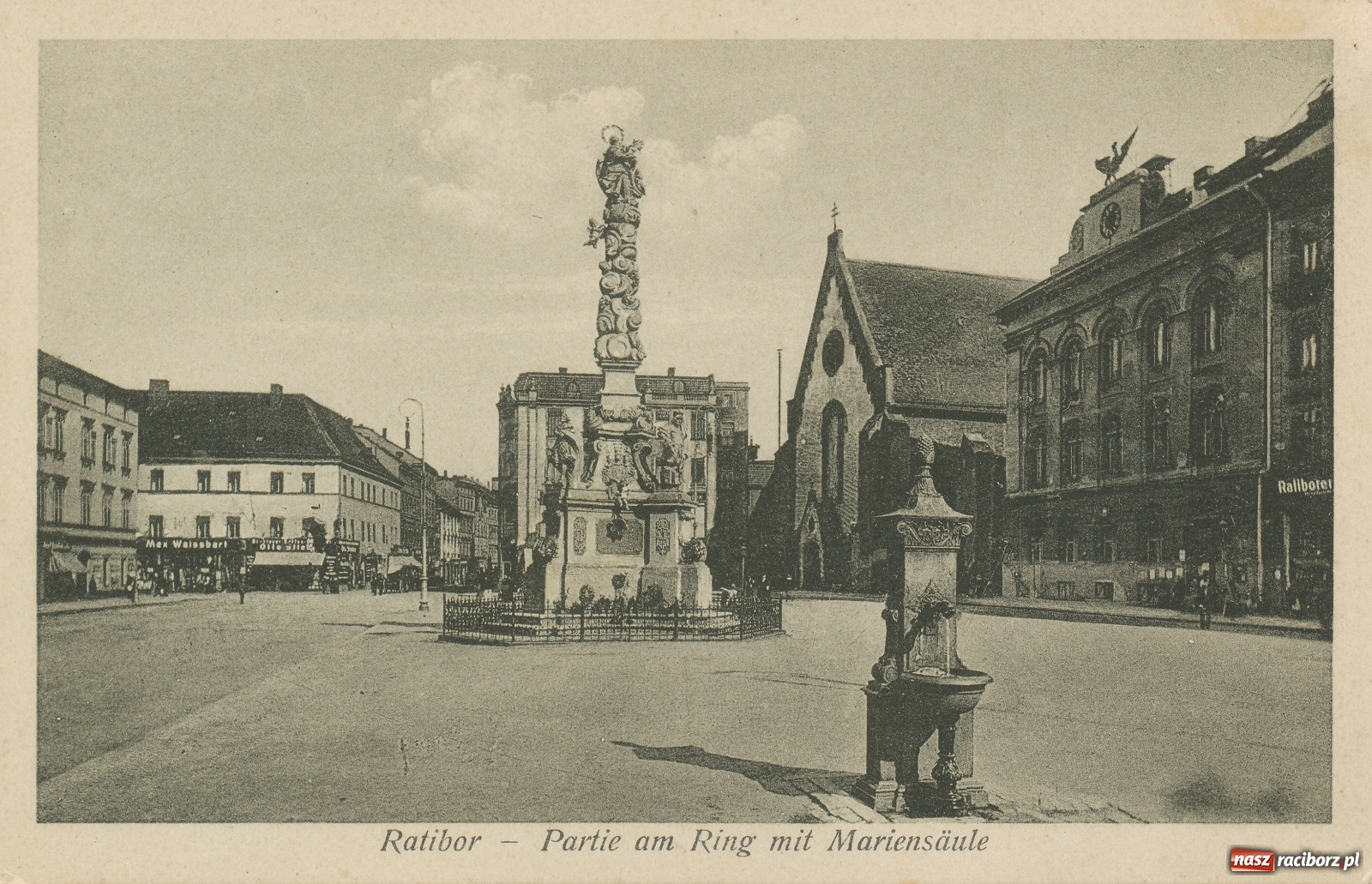 Zdjęcie w galerii na portalu naszraciborz.pl: Tak przed wojną wyglądał raciborski zdrój [FOTO] wiadomości z regionu