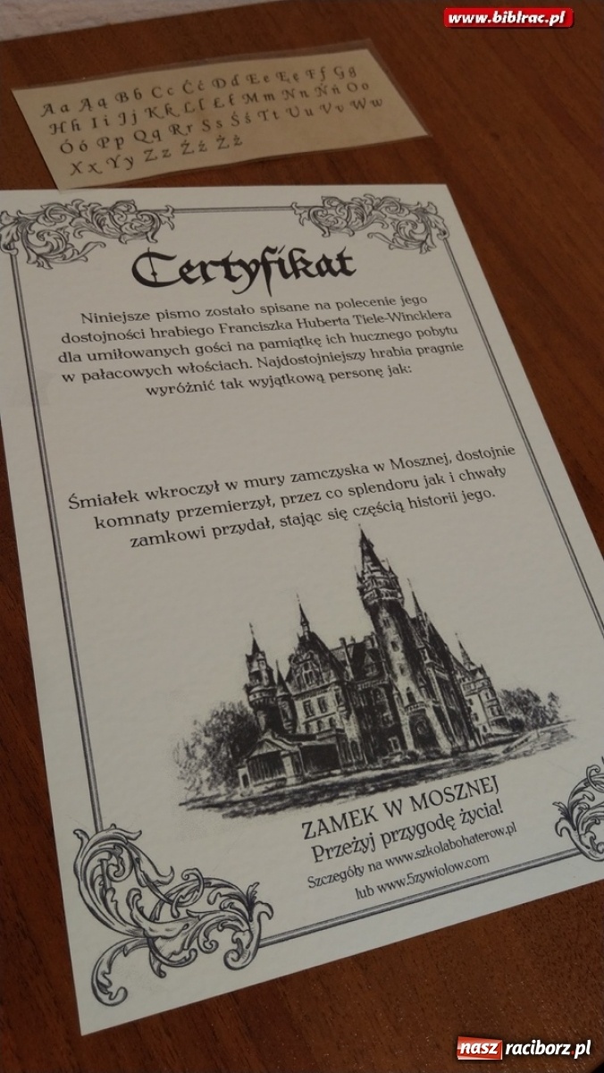 Zdjęcie w galerii na portalu naszraciborz.pl: Szkoła Magii i Czarodziejstwa na Zamku w Mosznej wiadomości z regionu