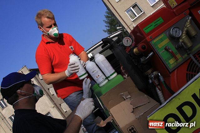 Zdjęcie w galerii na portalu naszraciborz.pl: Pogromcy komarów w akcji wiadomości z regionu