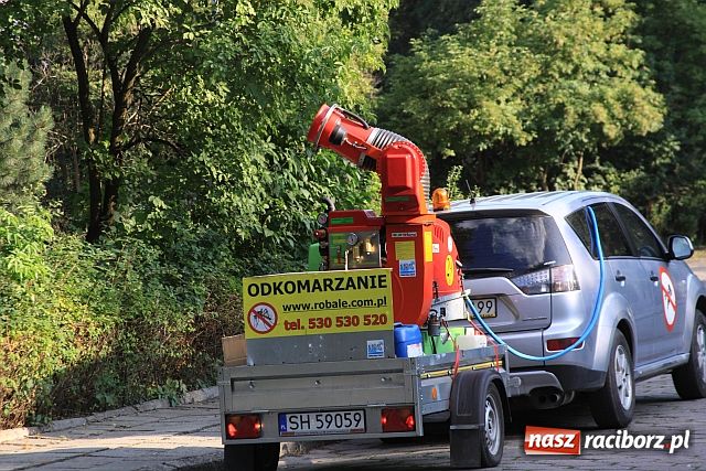 Zdjęcie w galerii na portalu naszraciborz.pl: Pogromcy komarów w akcji wiadomości z regionu