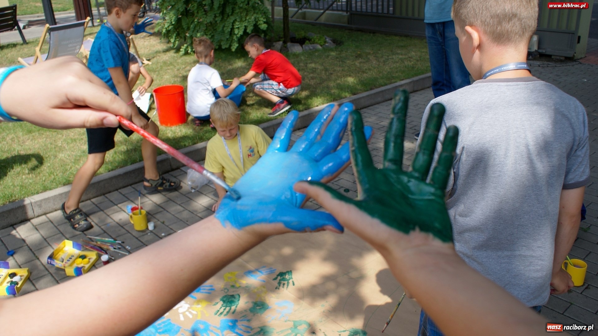 Zdjęcie w galerii na portalu naszraciborz.pl: Magiczny Domek w bibliotece wiadomości z regionu
