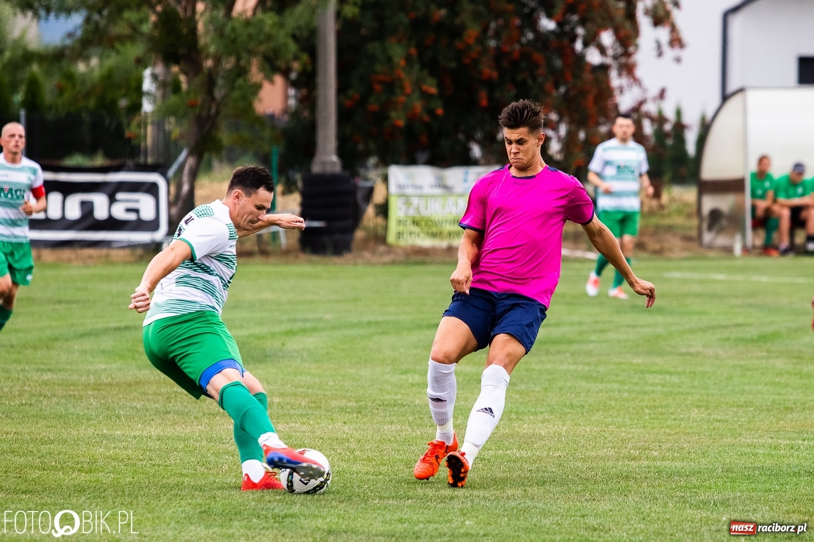 Zdjęcie w galerii na portalu naszraciborz.pl: Krzyżanowice kontra Gaszowice. Przy Dworcowej strzelali tylko w pierwszej połowie [FOTO] wiadomości z regionu