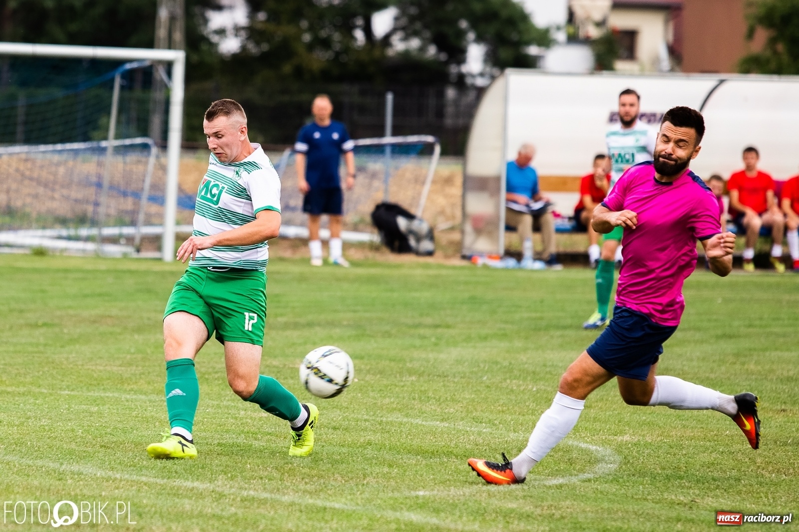 Zdjęcie w galerii na portalu naszraciborz.pl: Krzyżanowice kontra Gaszowice. Przy Dworcowej strzelali tylko w pierwszej połowie [FOTO] wiadomości z regionu