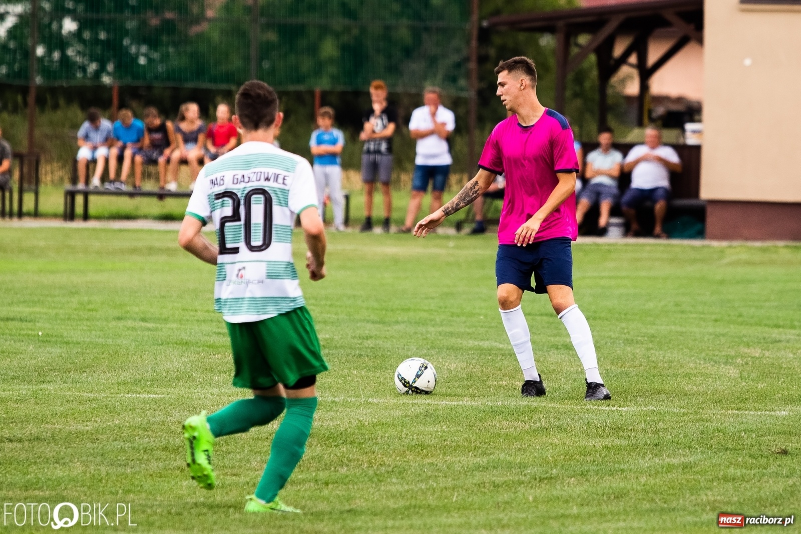 Zdjęcie w galerii na portalu naszraciborz.pl: Krzyżanowice kontra Gaszowice. Przy Dworcowej strzelali tylko w pierwszej połowie [FOTO] wiadomości z regionu