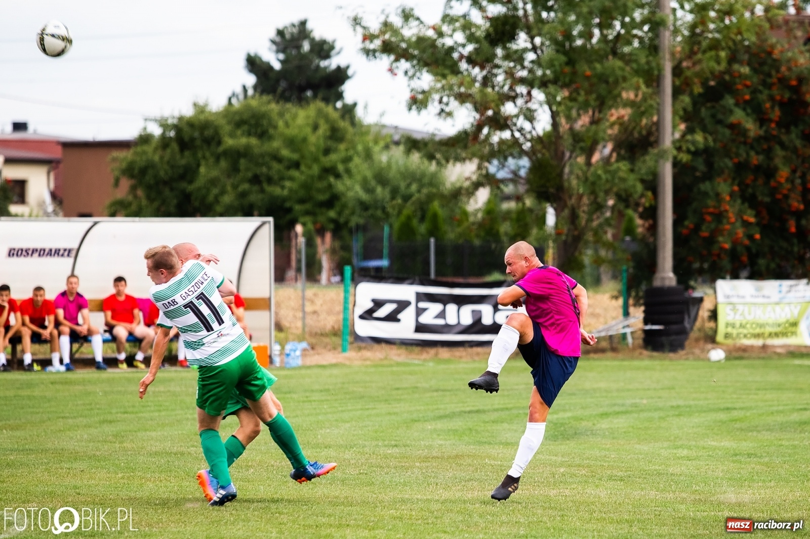 Zdjęcie w galerii na portalu naszraciborz.pl: Krzyżanowice kontra Gaszowice. Przy Dworcowej strzelali tylko w pierwszej połowie [FOTO] wiadomości z regionu