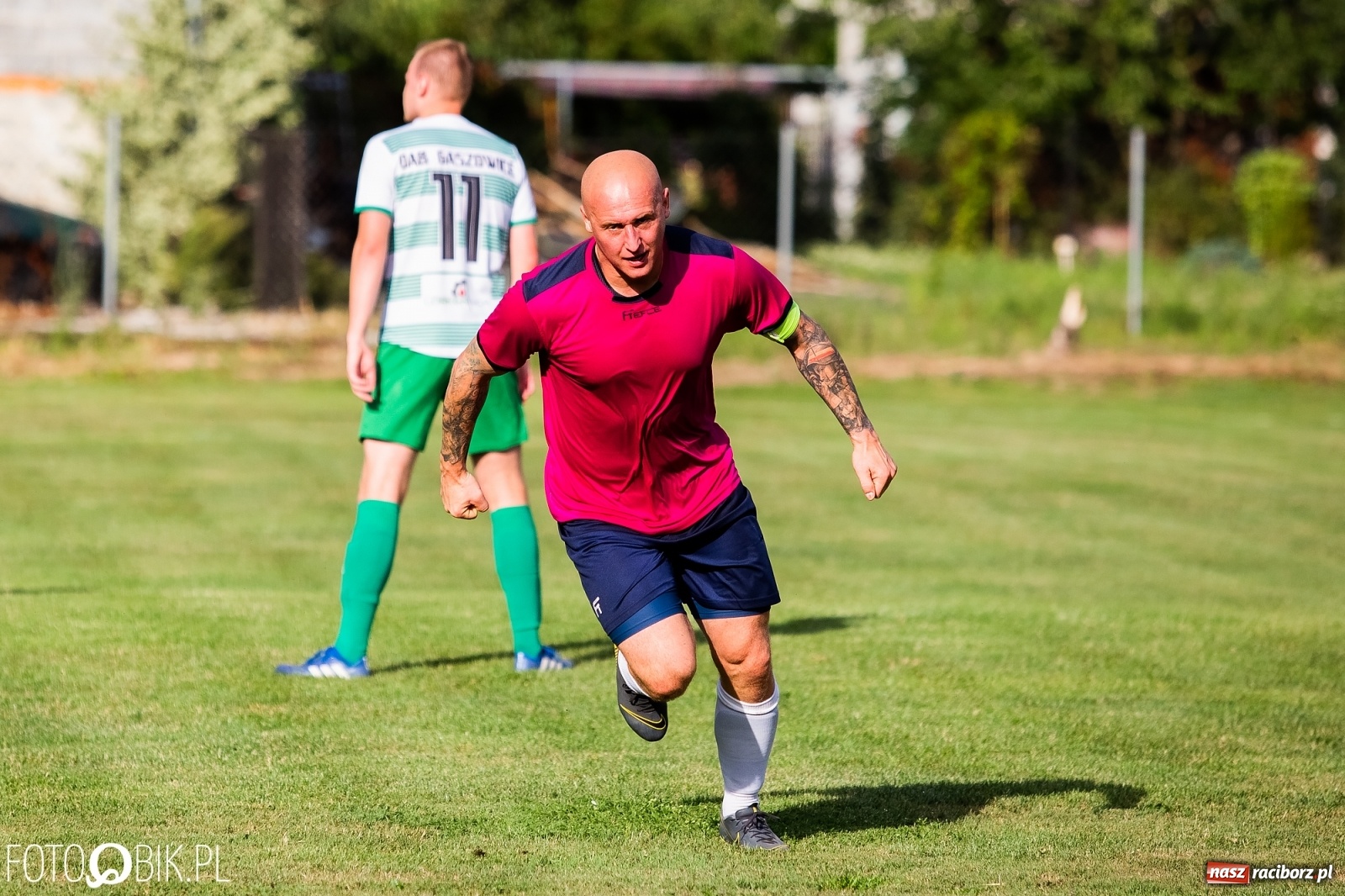 Zdjęcie w galerii na portalu naszraciborz.pl: Krzyżanowice kontra Gaszowice. Przy Dworcowej strzelali tylko w pierwszej połowie [FOTO] wiadomości z regionu