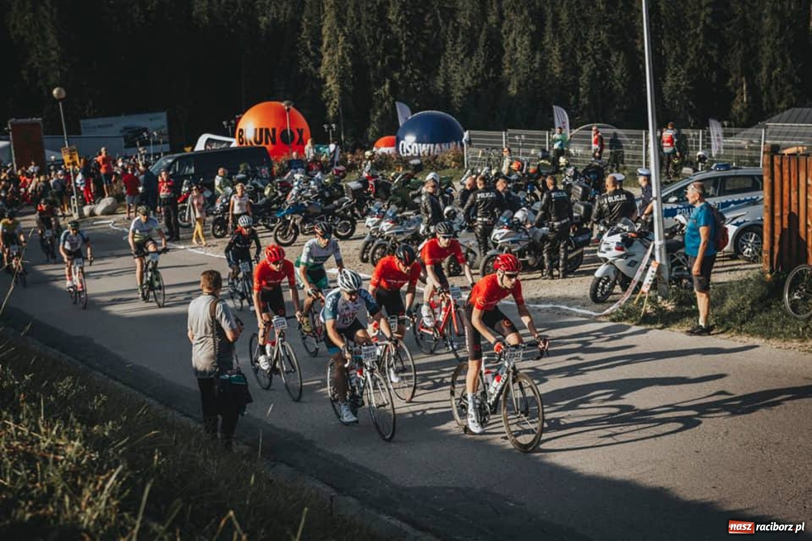 Zdjęcie w galerii na portalu naszraciborz.pl: Raciborska ekipa wystartowała na Tour de Pologne Amatorów [FOTO] wiadomości z regionu
