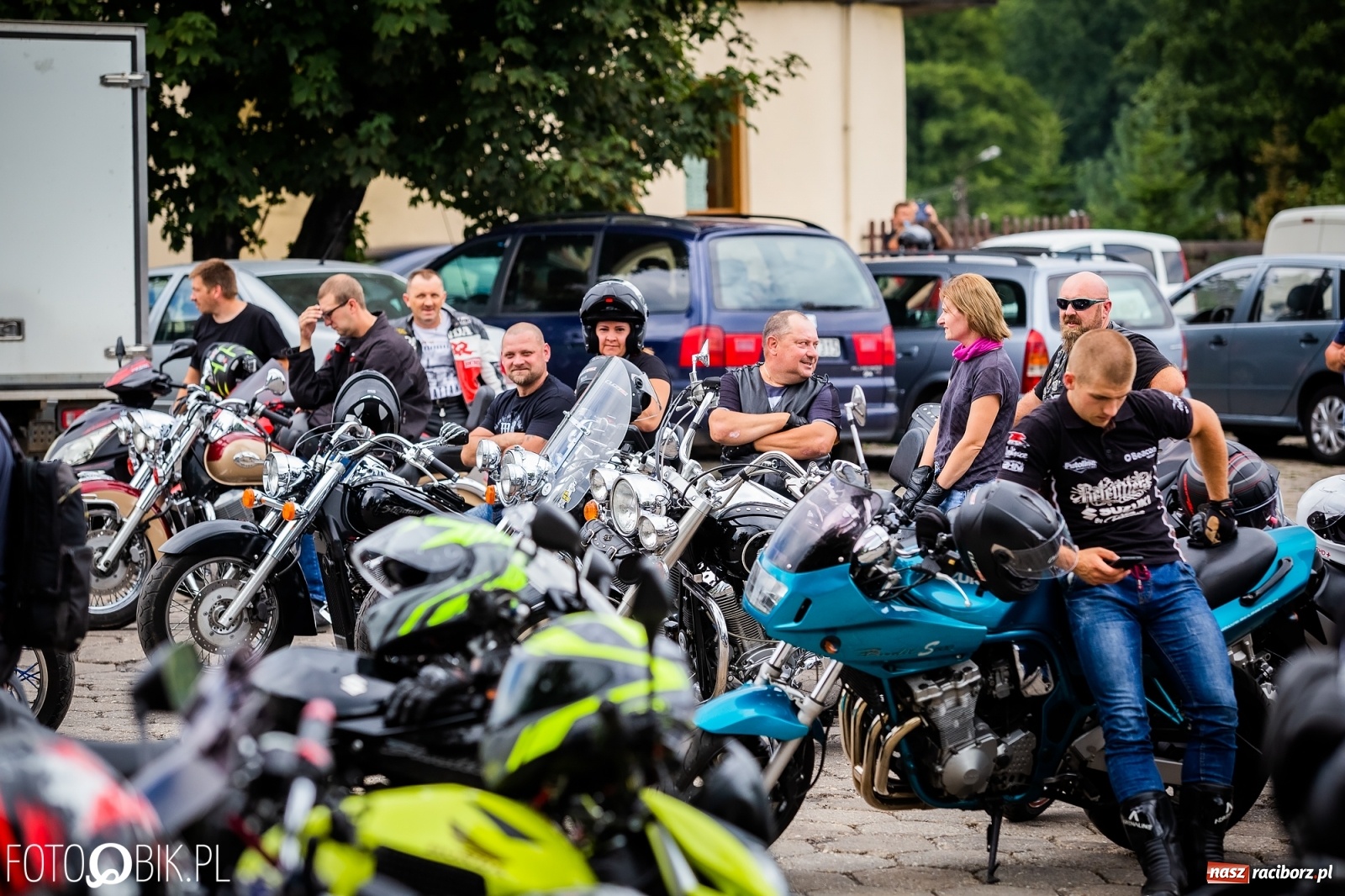 Zdjęcie w galerii na portalu naszraciborz.pl: Raciborskie maszyny na Zlocie Motocyklowym Hanysy 2019 wiadomości z regionu