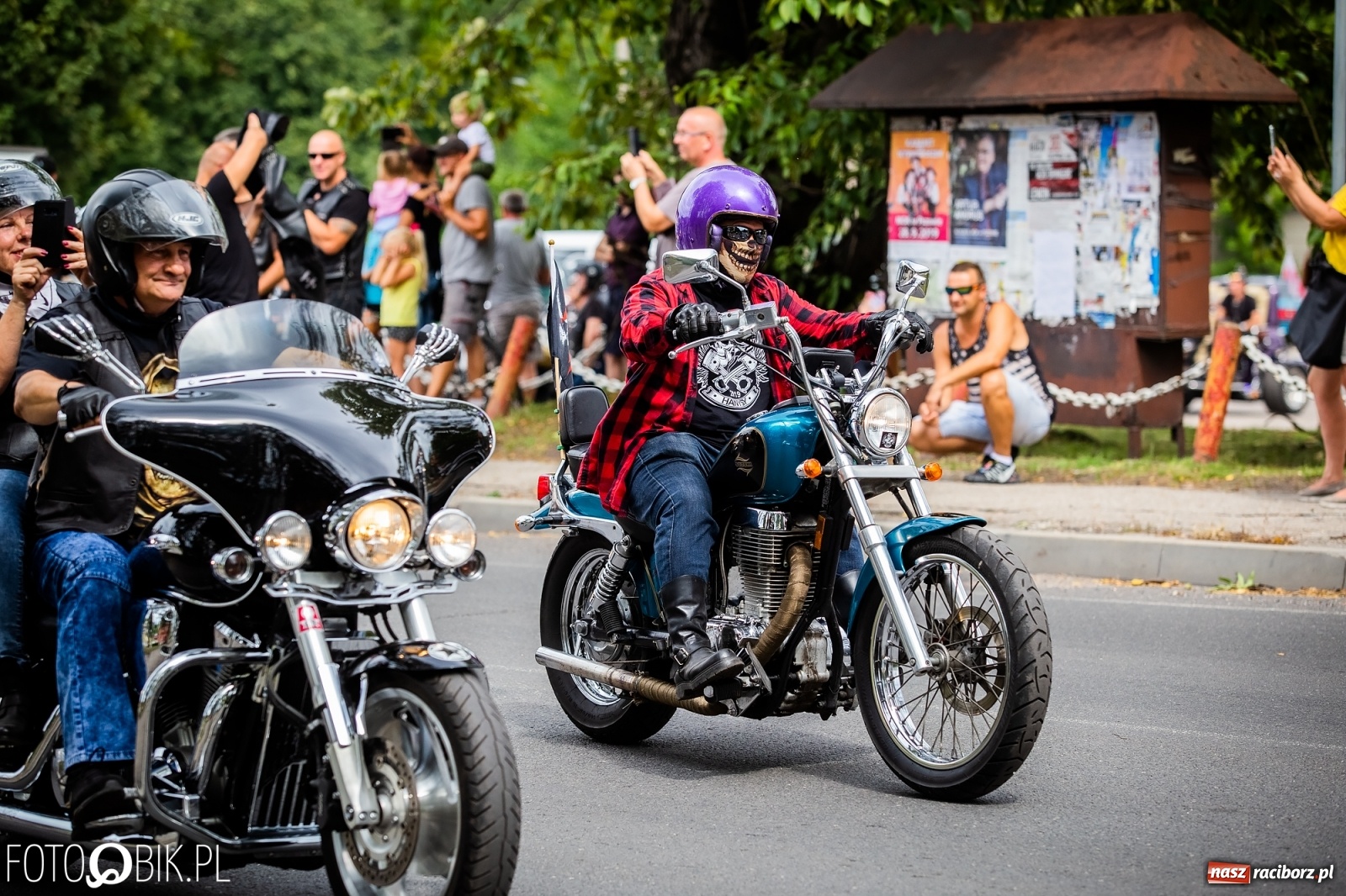 Zdjęcie w galerii na portalu naszraciborz.pl: Raciborskie maszyny na Zlocie Motocyklowym Hanysy 2019 wiadomości z regionu