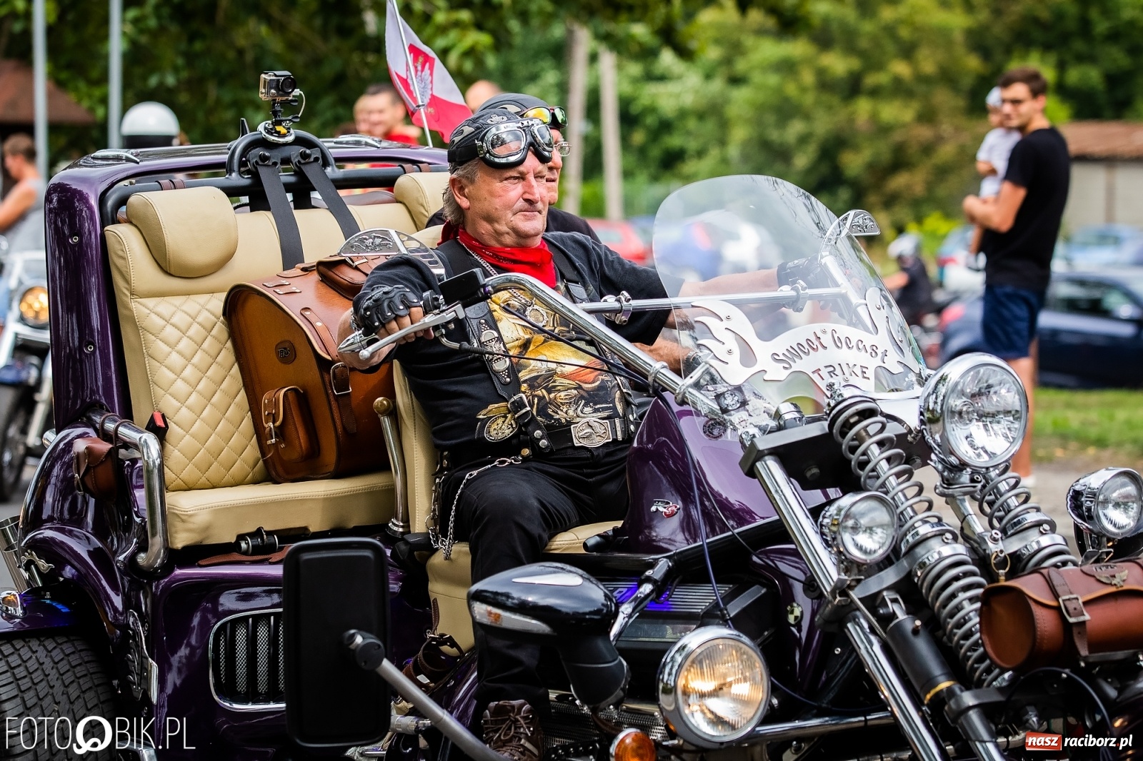 Zdjęcie w galerii na portalu naszraciborz.pl: Raciborskie maszyny na Zlocie Motocyklowym Hanysy 2019 wiadomości z regionu