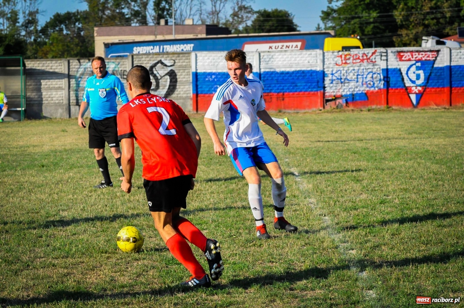Zdjęcie w galerii na portalu naszraciborz.pl: Lyski wywiozły trzy punkty z Rzuchowa  wiadomości z regionu