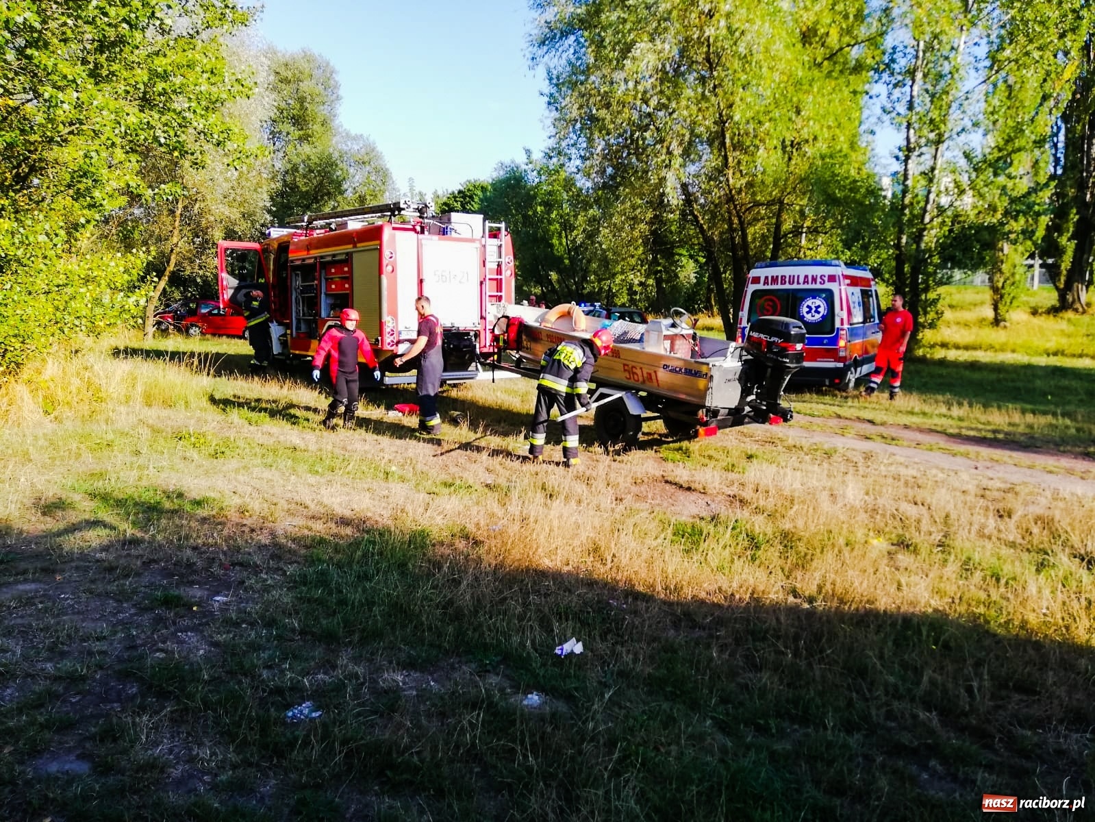 Zdjęcie w galerii na portalu naszraciborz.pl: Na terenie żwirowni ujawniono zwłoki [FOTO] wiadomości z regionu