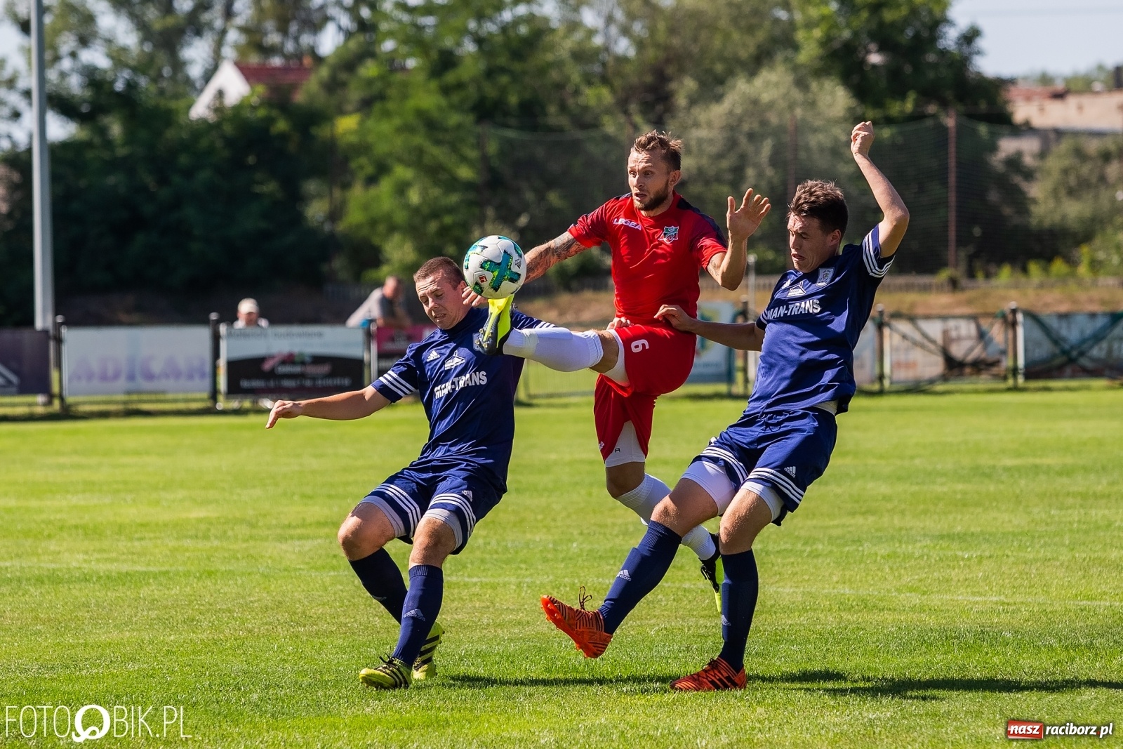 Zdjęcie w galerii na portalu naszraciborz.pl: Klasa okręgowa. Nędza przekroczyła Granicę wiadomości z regionu