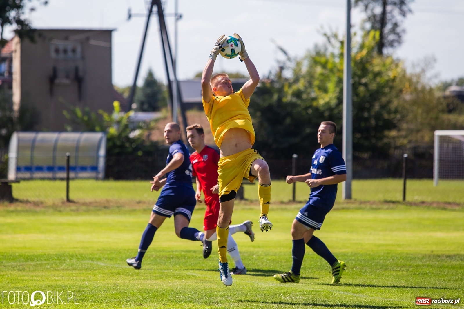 Zdjęcie w galerii na portalu naszraciborz.pl: Klasa okręgowa. Nędza przekroczyła Granicę wiadomości z regionu