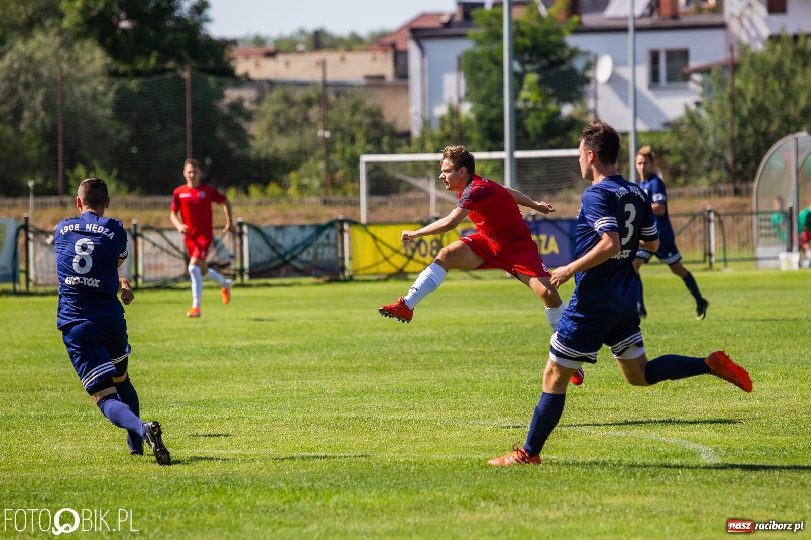 Zdjęcie w galerii na portalu naszraciborz.pl: Klasa okręgowa. Nędza przekroczyła Granicę wiadomości z regionu