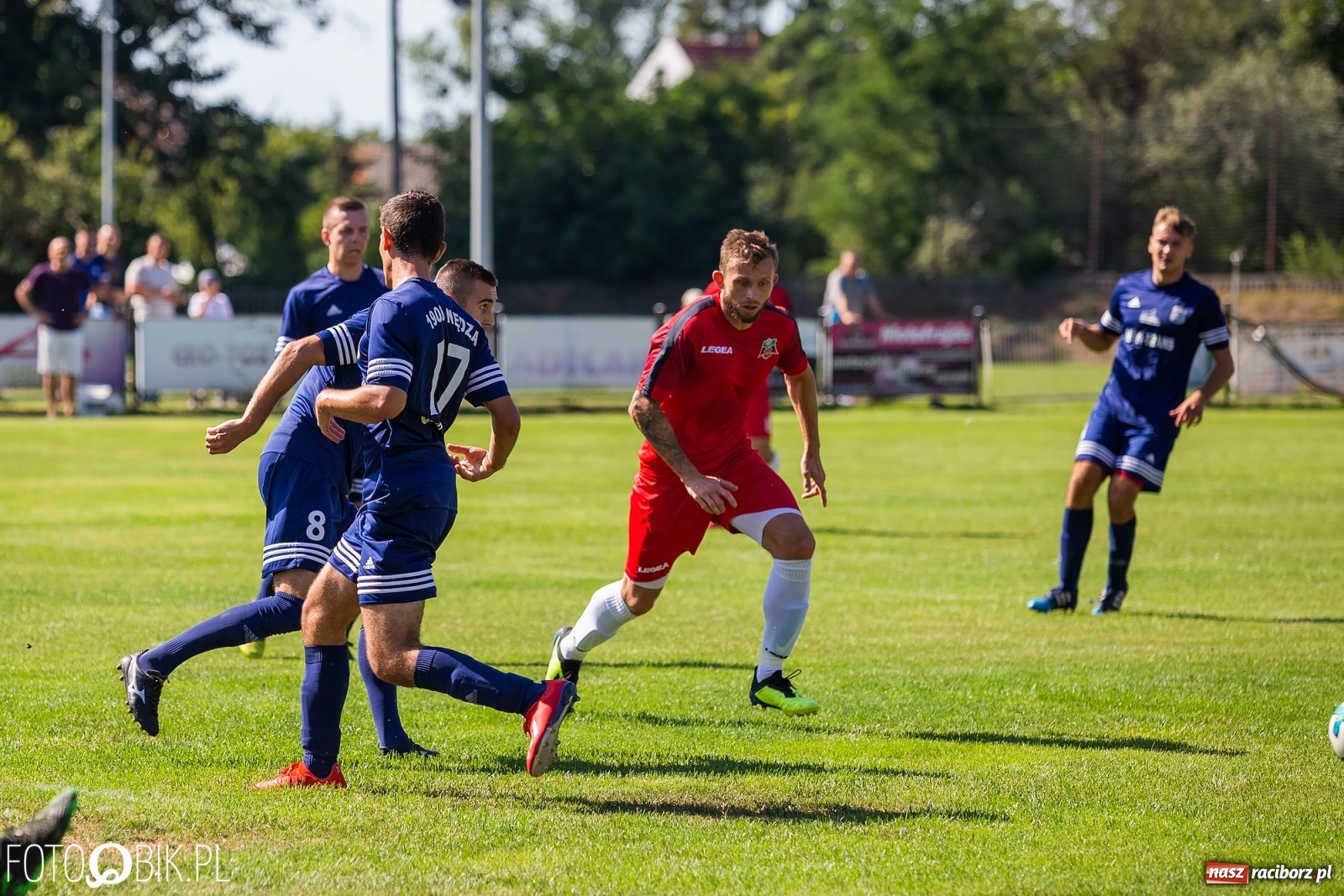 Zdjęcie w galerii na portalu naszraciborz.pl: Klasa okręgowa. Nędza przekroczyła Granicę wiadomości z regionu
