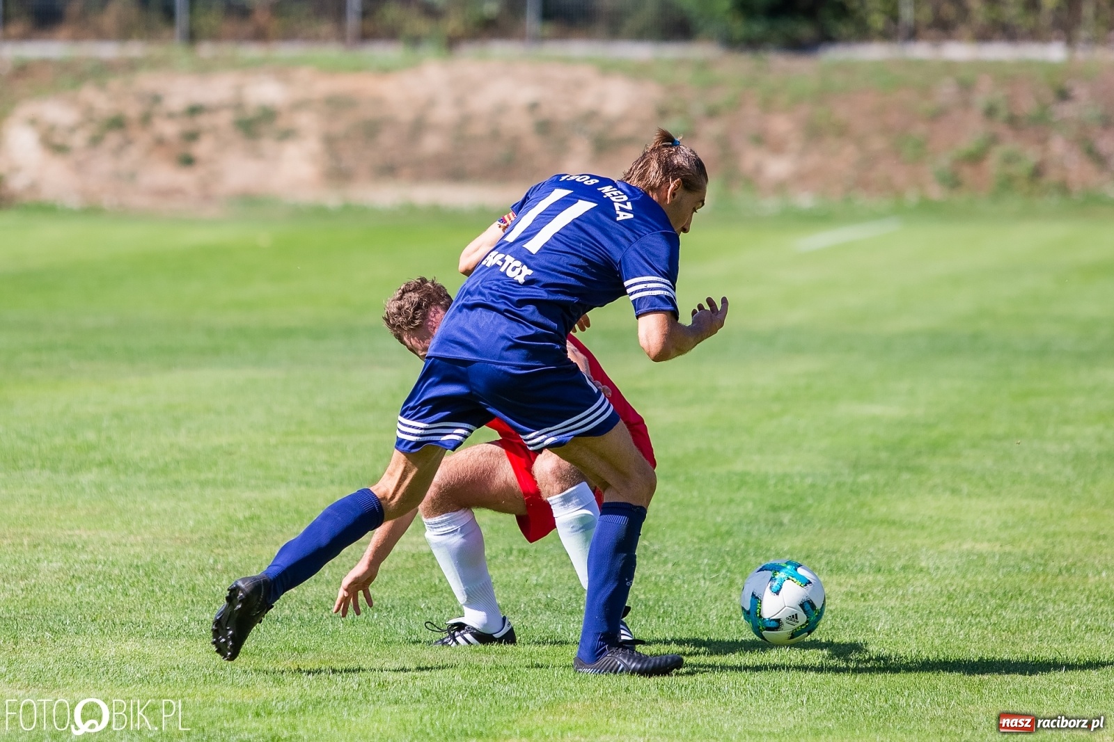 Zdjęcie w galerii na portalu naszraciborz.pl: Klasa okręgowa. Nędza przekroczyła Granicę wiadomości z regionu